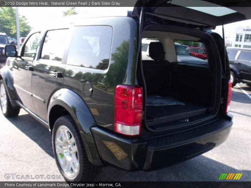 Natural Green Pearl / Dark Slate Gray 2010 Dodge Nitro Heat