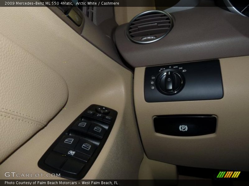 Arctic White / Cashmere 2009 Mercedes-Benz ML 550 4Matic
