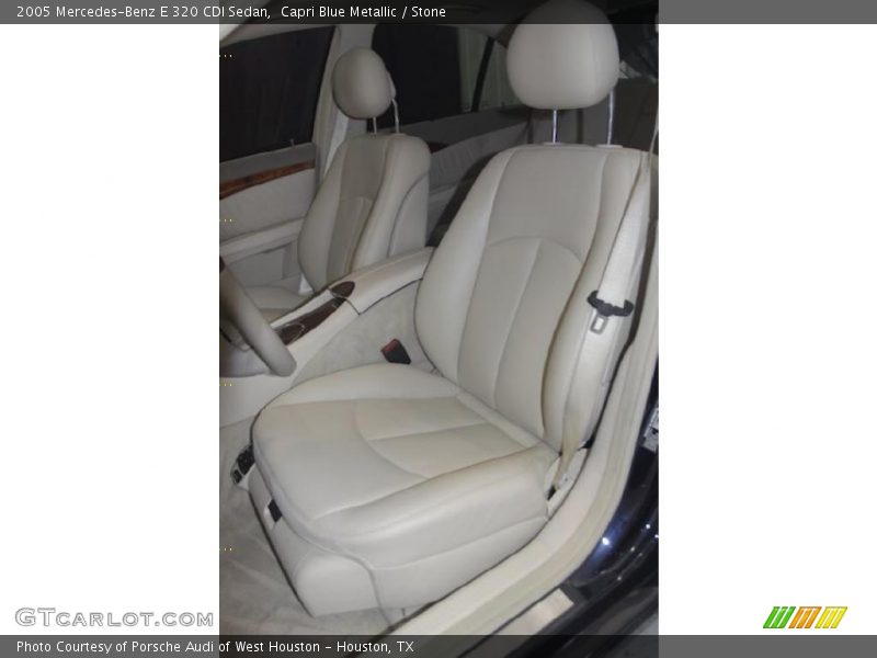 Capri Blue Metallic / Stone 2005 Mercedes-Benz E 320 CDI Sedan