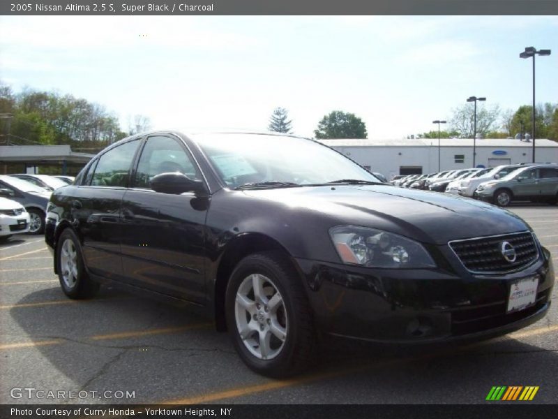 Super Black / Charcoal 2005 Nissan Altima 2.5 S