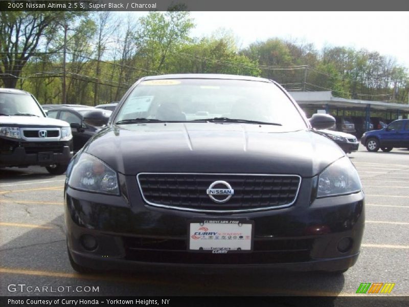 Super Black / Charcoal 2005 Nissan Altima 2.5 S