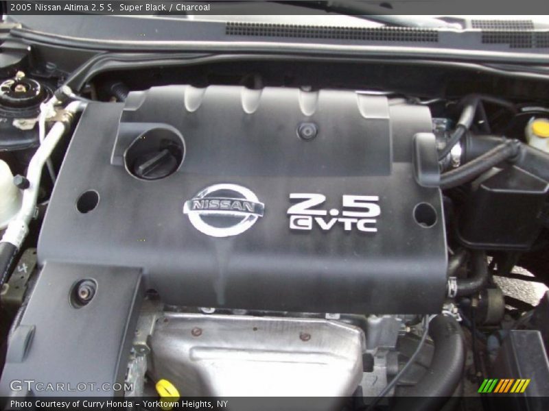 Super Black / Charcoal 2005 Nissan Altima 2.5 S