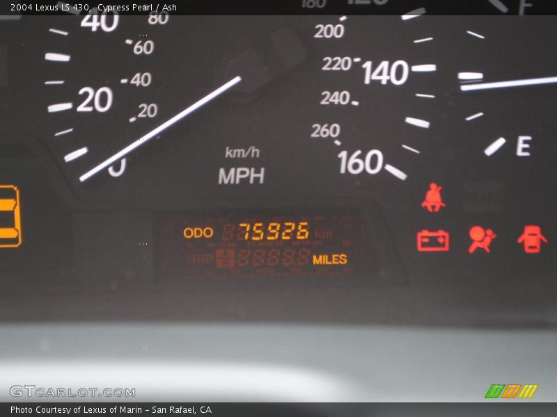 Cypress Pearl / Ash 2004 Lexus LS 430