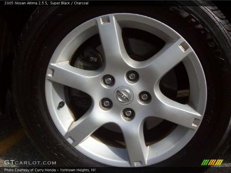 Super Black / Charcoal 2005 Nissan Altima 2.5 S