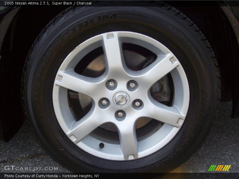 Super Black / Charcoal 2005 Nissan Altima 2.5 S