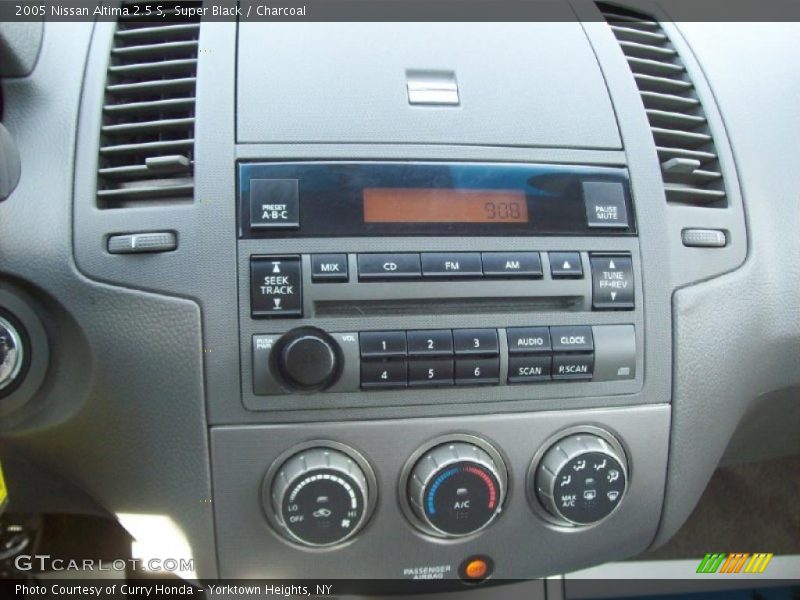 Super Black / Charcoal 2005 Nissan Altima 2.5 S