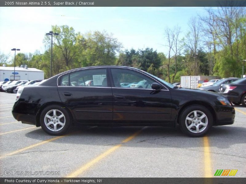 Super Black / Charcoal 2005 Nissan Altima 2.5 S