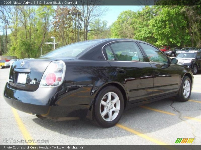 Super Black / Charcoal 2005 Nissan Altima 2.5 S