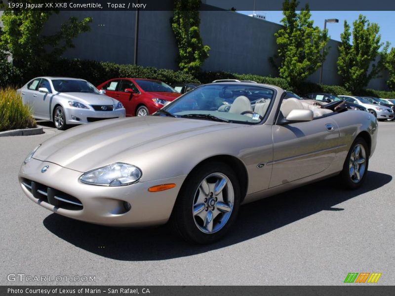 Topaz / Ivory 1999 Jaguar XK XK8 Convertible