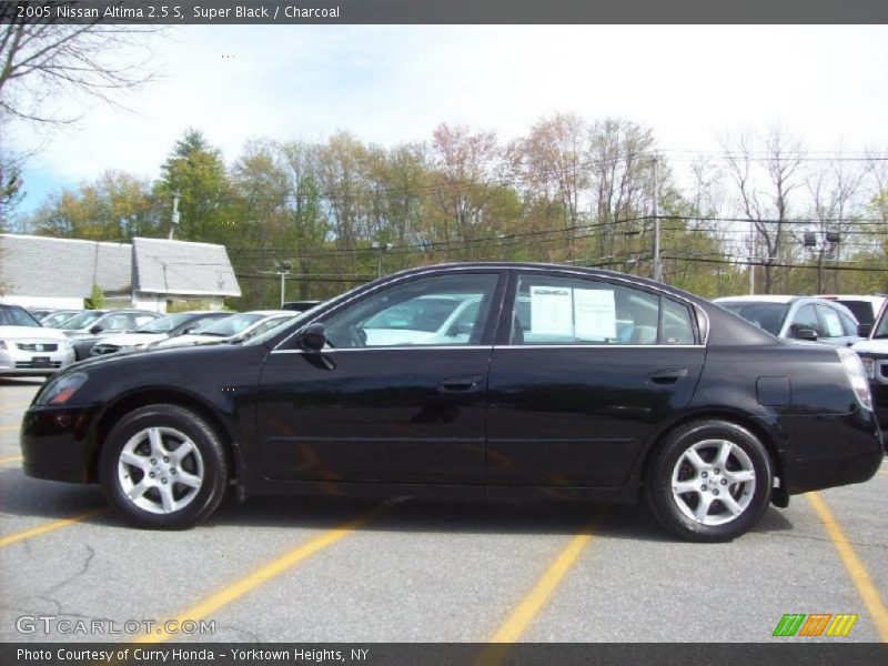 Super Black / Charcoal 2005 Nissan Altima 2.5 S