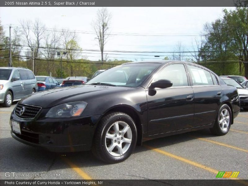 Super Black / Charcoal 2005 Nissan Altima 2.5 S
