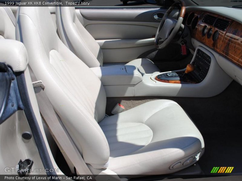 Topaz / Ivory 1999 Jaguar XK XK8 Convertible