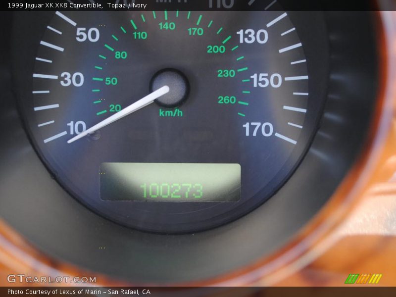 Topaz / Ivory 1999 Jaguar XK XK8 Convertible