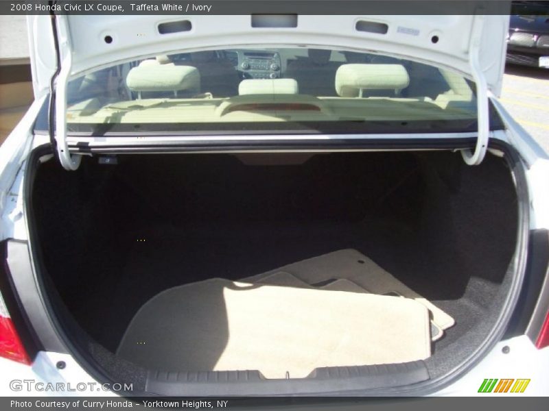 Taffeta White / Ivory 2008 Honda Civic LX Coupe