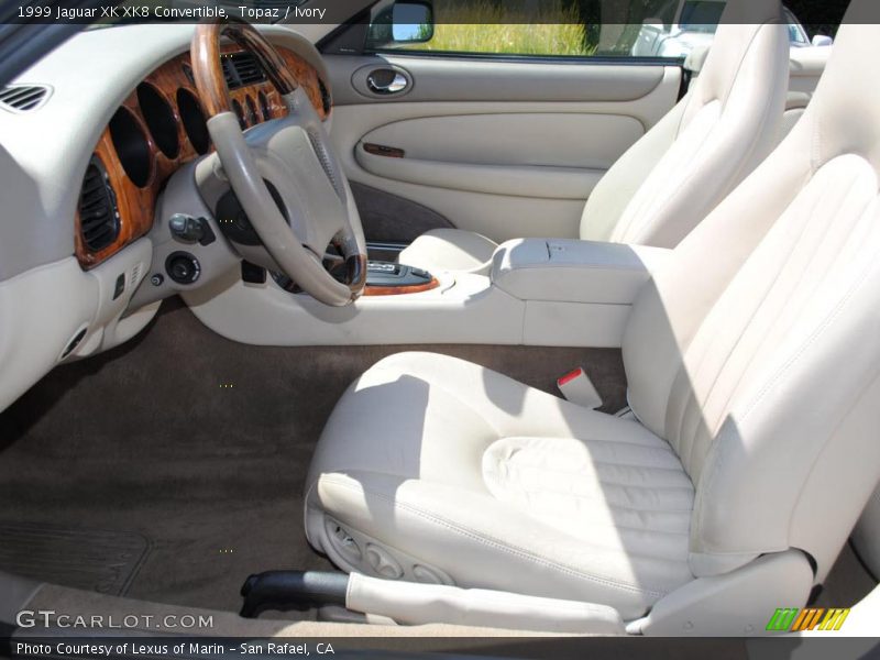 Topaz / Ivory 1999 Jaguar XK XK8 Convertible