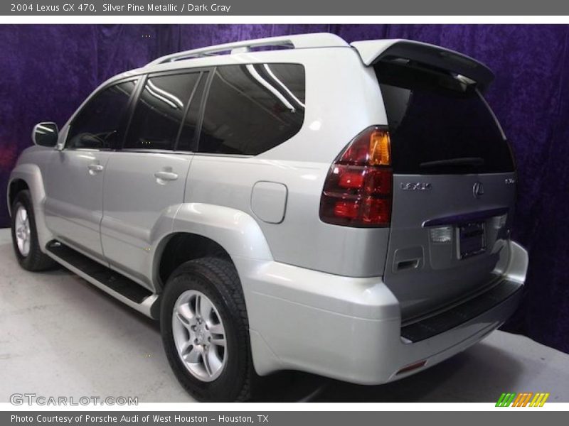 Silver Pine Metallic / Dark Gray 2004 Lexus GX 470
