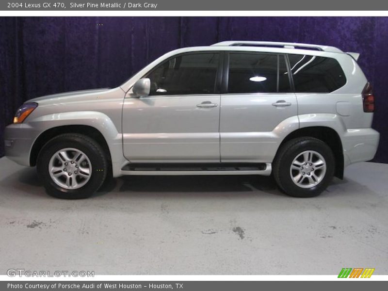 Silver Pine Metallic / Dark Gray 2004 Lexus GX 470