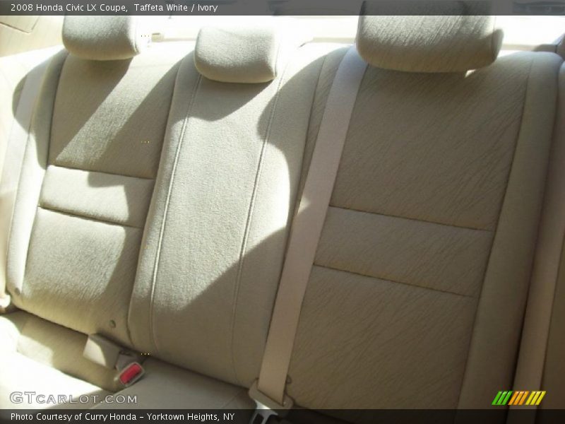 Taffeta White / Ivory 2008 Honda Civic LX Coupe