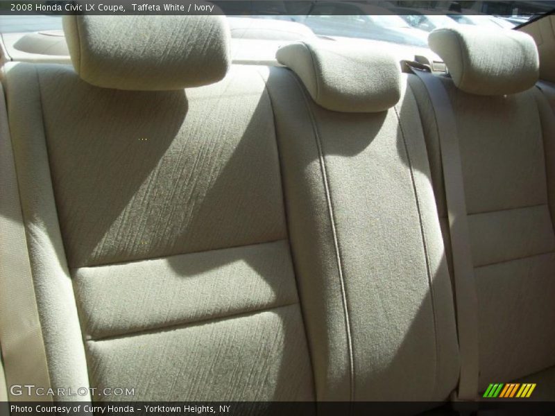 Taffeta White / Ivory 2008 Honda Civic LX Coupe