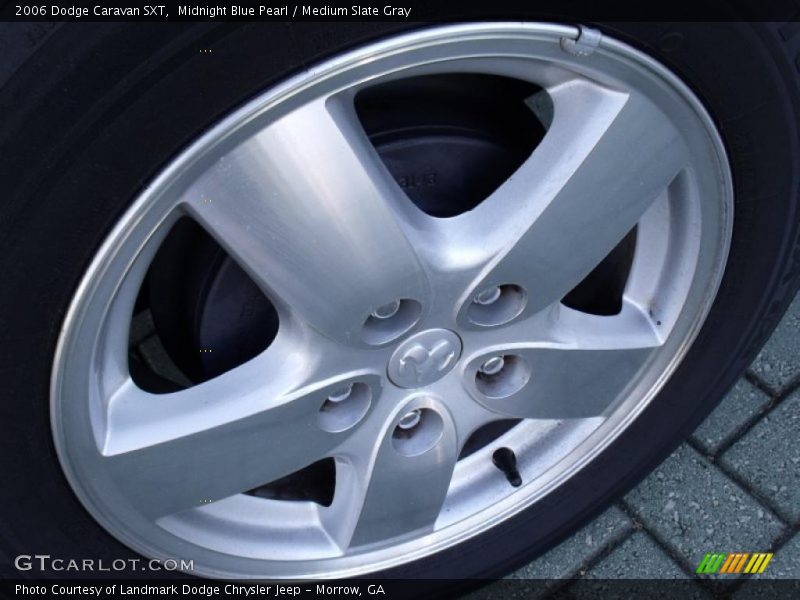 Midnight Blue Pearl / Medium Slate Gray 2006 Dodge Caravan SXT