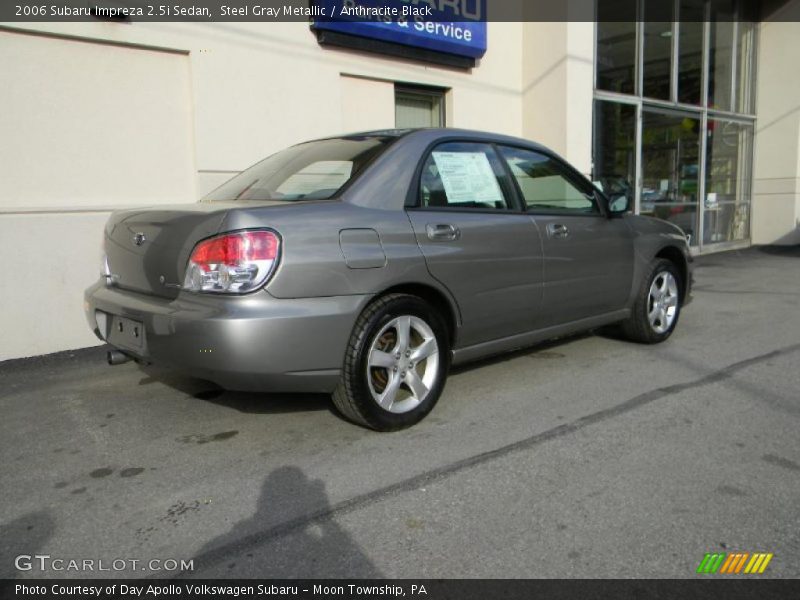 Steel Gray Metallic / Anthracite Black 2006 Subaru Impreza 2.5i Sedan