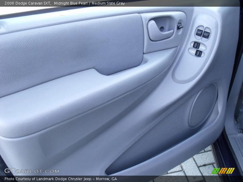 Midnight Blue Pearl / Medium Slate Gray 2006 Dodge Caravan SXT