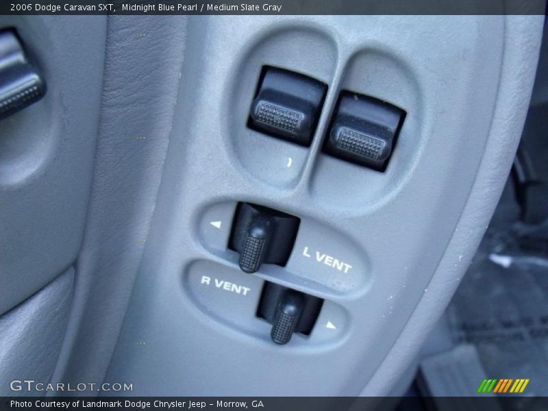 Midnight Blue Pearl / Medium Slate Gray 2006 Dodge Caravan SXT