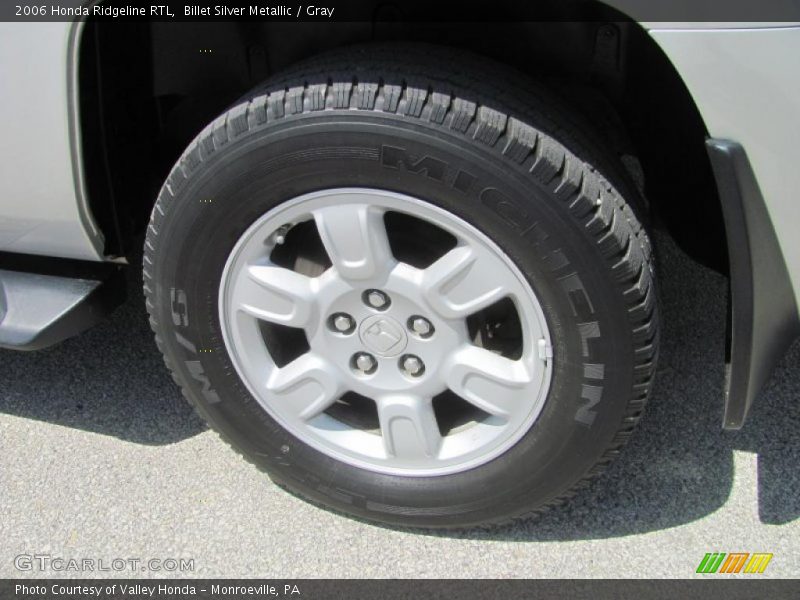Billet Silver Metallic / Gray 2006 Honda Ridgeline RTL
