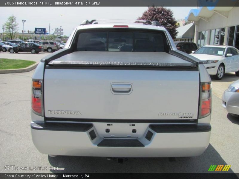 Billet Silver Metallic / Gray 2006 Honda Ridgeline RTL
