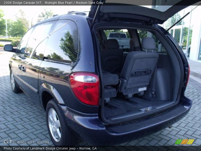Midnight Blue Pearl / Medium Slate Gray 2006 Dodge Caravan SXT