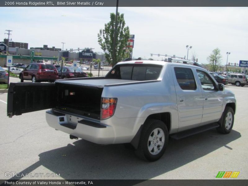 Billet Silver Metallic / Gray 2006 Honda Ridgeline RTL