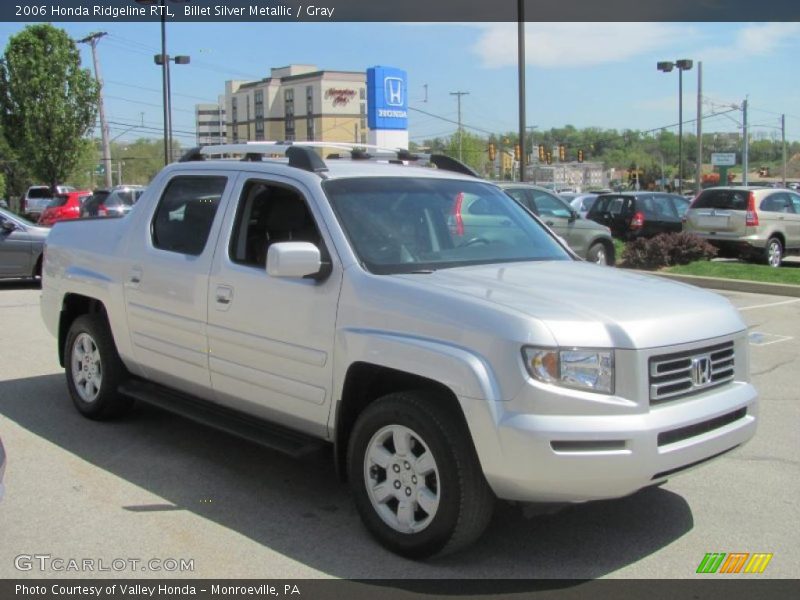 Billet Silver Metallic / Gray 2006 Honda Ridgeline RTL