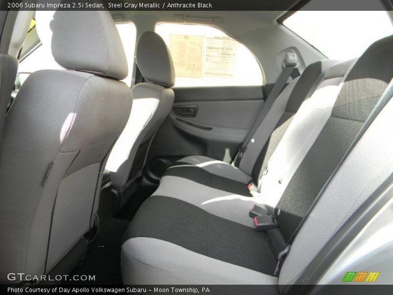 Steel Gray Metallic / Anthracite Black 2006 Subaru Impreza 2.5i Sedan