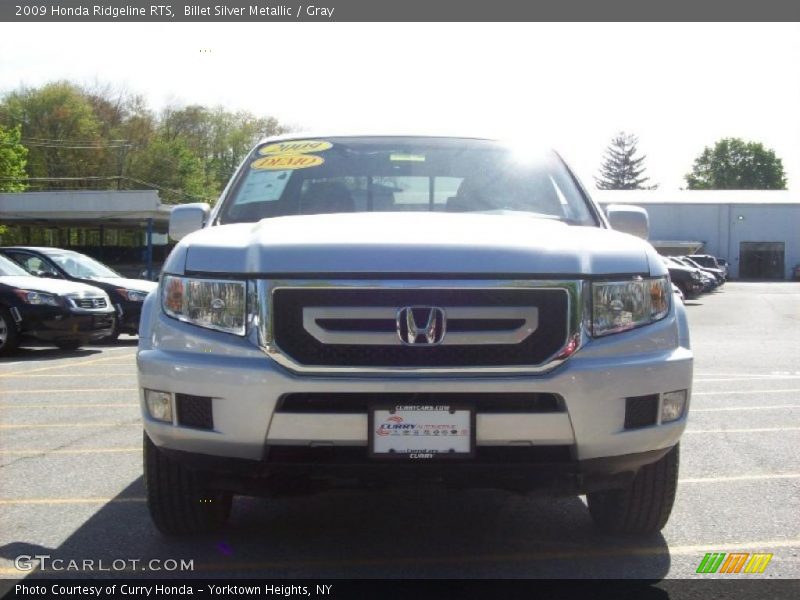 Billet Silver Metallic / Gray 2009 Honda Ridgeline RTS
