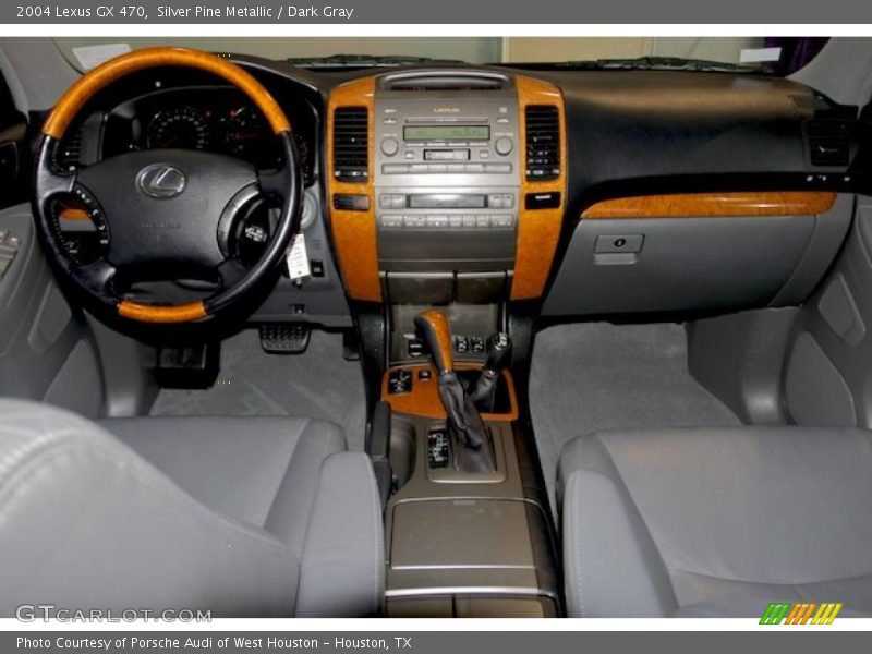 Silver Pine Metallic / Dark Gray 2004 Lexus GX 470