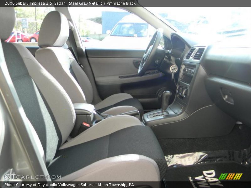 Steel Gray Metallic / Anthracite Black 2006 Subaru Impreza 2.5i Sedan