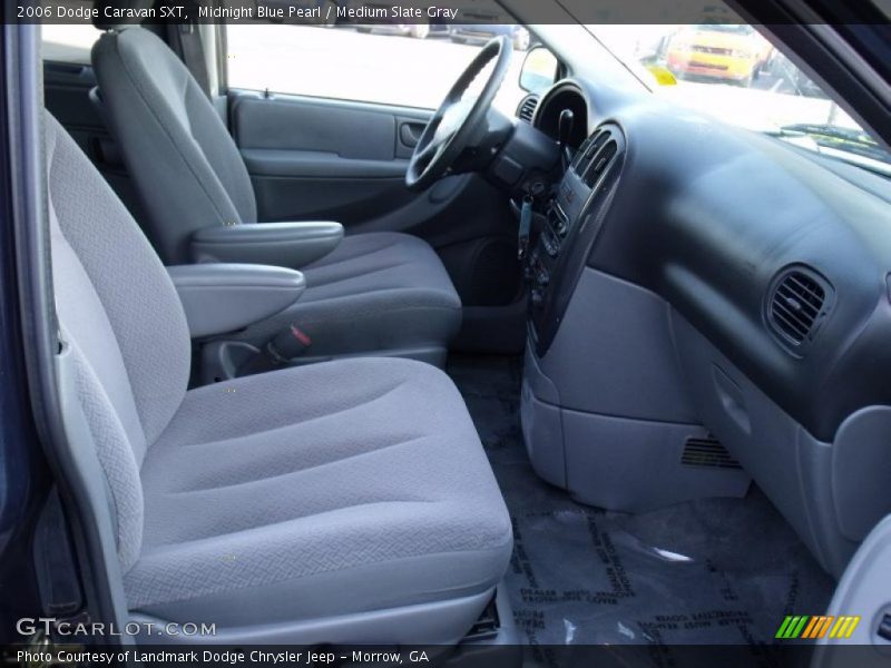 Midnight Blue Pearl / Medium Slate Gray 2006 Dodge Caravan SXT