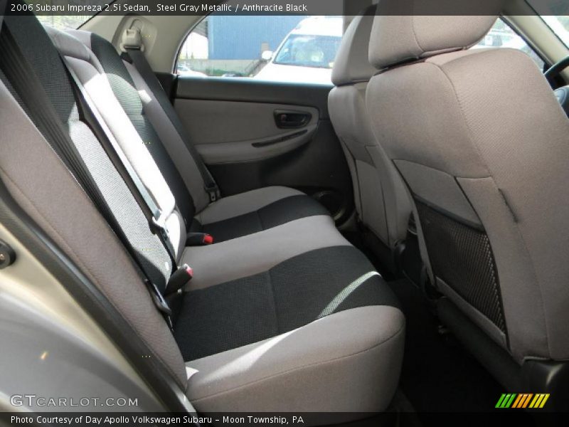 Steel Gray Metallic / Anthracite Black 2006 Subaru Impreza 2.5i Sedan