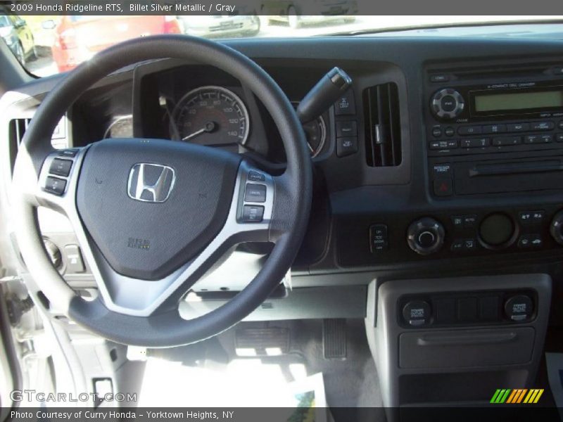 Billet Silver Metallic / Gray 2009 Honda Ridgeline RTS