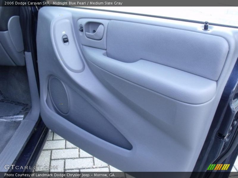 Midnight Blue Pearl / Medium Slate Gray 2006 Dodge Caravan SXT