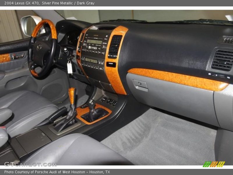 Silver Pine Metallic / Dark Gray 2004 Lexus GX 470