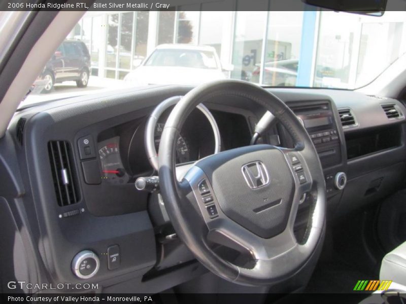 Billet Silver Metallic / Gray 2006 Honda Ridgeline RTL