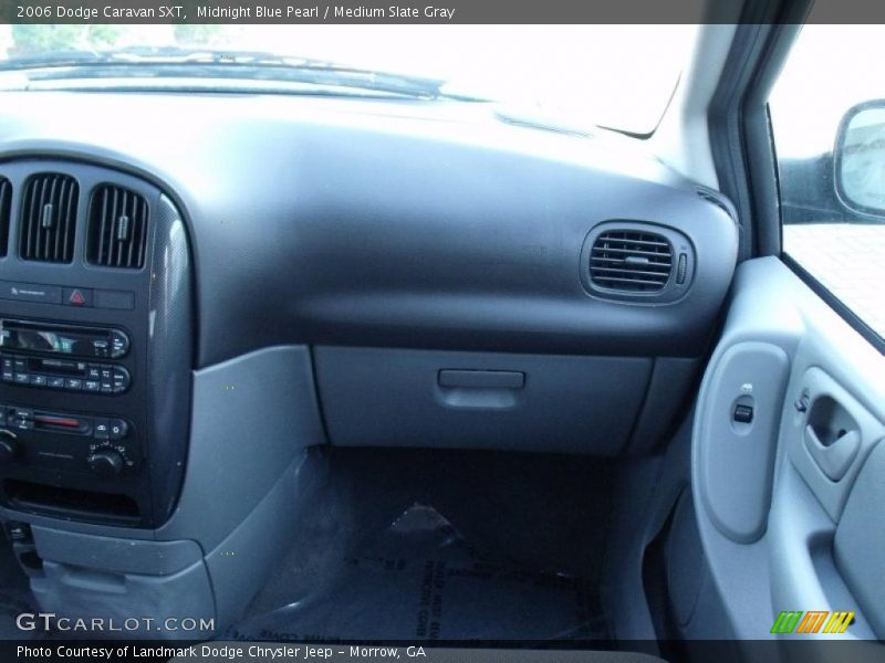 Midnight Blue Pearl / Medium Slate Gray 2006 Dodge Caravan SXT