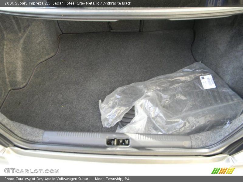 Steel Gray Metallic / Anthracite Black 2006 Subaru Impreza 2.5i Sedan