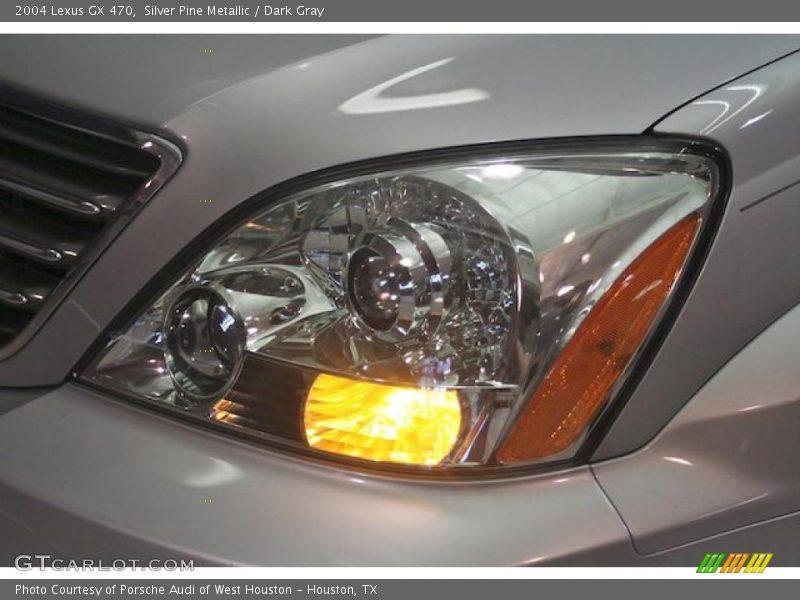 Silver Pine Metallic / Dark Gray 2004 Lexus GX 470