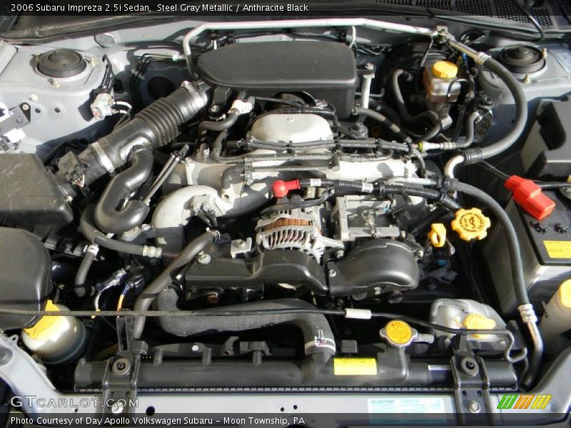 Steel Gray Metallic / Anthracite Black 2006 Subaru Impreza 2.5i Sedan