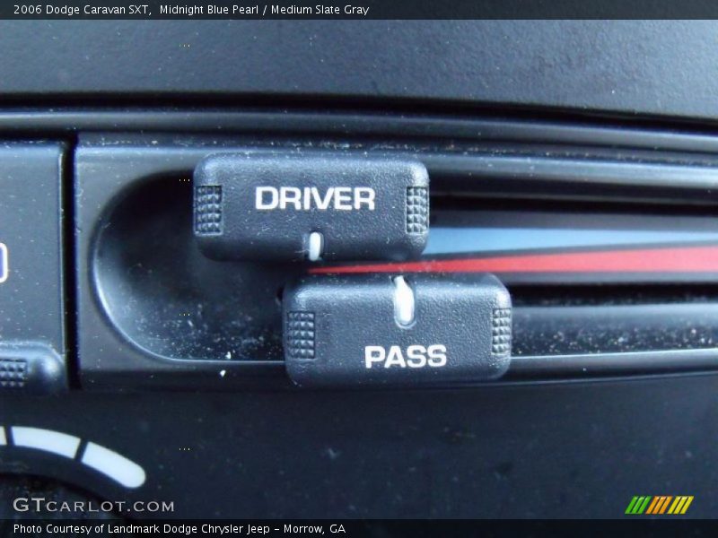 Midnight Blue Pearl / Medium Slate Gray 2006 Dodge Caravan SXT