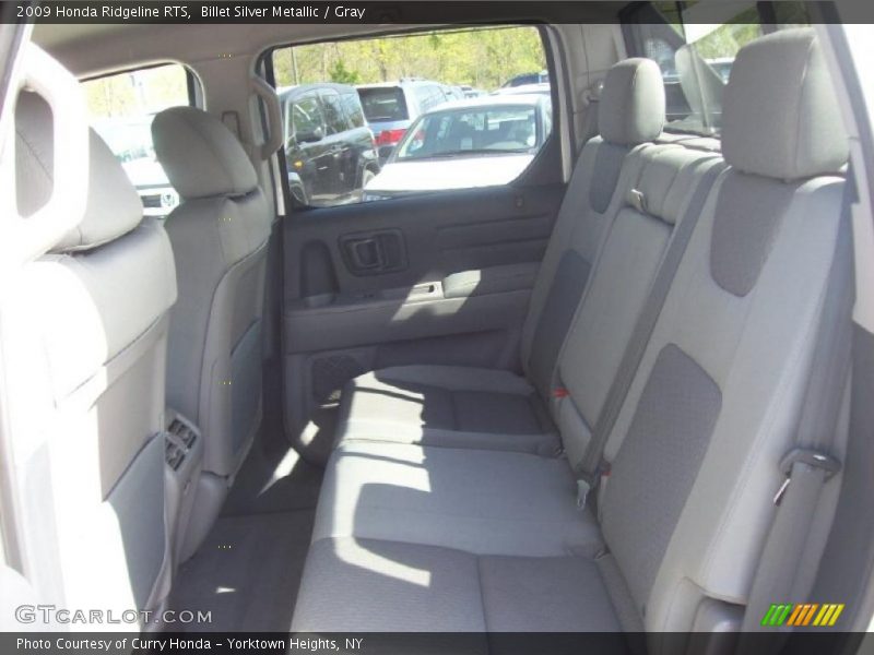 Billet Silver Metallic / Gray 2009 Honda Ridgeline RTS