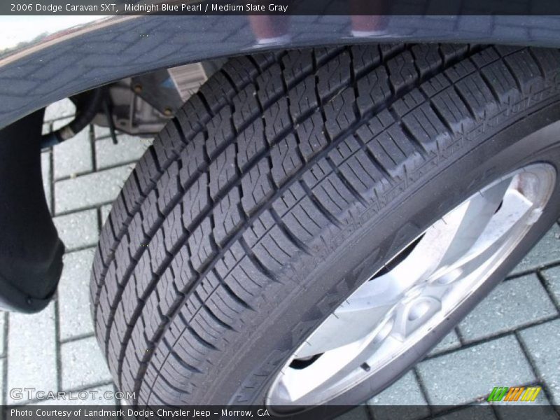 Midnight Blue Pearl / Medium Slate Gray 2006 Dodge Caravan SXT