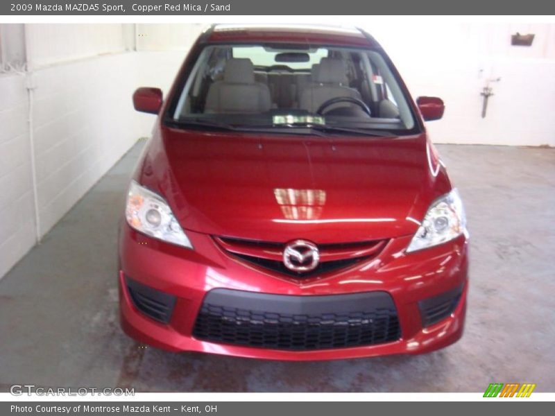 Copper Red Mica / Sand 2009 Mazda MAZDA5 Sport